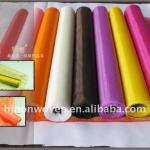 2012 100% Nylon Beautiful sheer crystal organza roll for flower wrapping and gift packaging