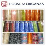 Bronzing Organza Fabric for Holiday Decoration