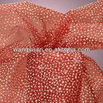 snowflake organza roll for fresh flower packing wedding decoration