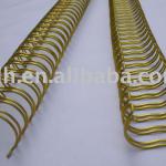 Gold Wire-o for book binding