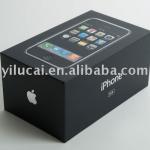 black iphone box packaging