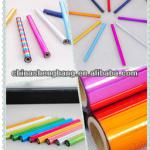 color leather used hot stamping foil for paper plastic