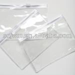 Good quality clear vinyl pvc zipper bags for packaging