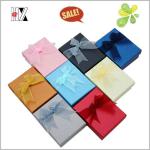 Decorative Different Color Gift Paper Box with Bowknot