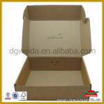 Corrugated box specially for mailing
