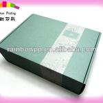 Color Printed Corrugated Boxes, Custom Cosmetic Set Package Carton Boxes