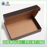 Black A4 size T-shirt light corrugated paper box shipping box
