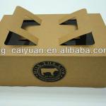 take cheap kraft corrugated board paper cake box