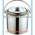 Straight Stainless Steel Water Barrel(with lid)