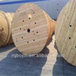 pine wood cable drum