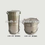Powder coating stainless steel bucket
