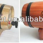 stocklot mini wood wine barrel with tap