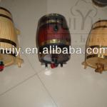 3L 5L 10L pine oak wooden wine barrel
