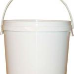 white plastic paint barrels/pails/buckets,plastic bucket for paint