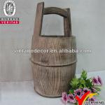 Chinese vintage wooden bucket,wooden pail