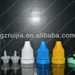 10ml PET dropper bottle with black tamperproof cap and Normal tip RY-PET