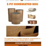 2 Ply Corrugated Paper Roll 2PCR