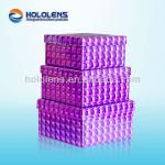 2012 New Multi lens Designed Gift Box HL-S01  Purple