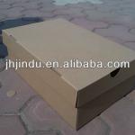 2013 Hot Sale Brown Cheap Custom Shoe Box Manufacture JDC-146