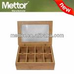2013 METTOR bamboo tea box packing, bamboo lipton tea box ME-TB0005