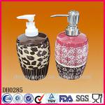 2013 New design customized logo bulk glazed ceramic perfume bottle DH0285
