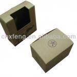 2014 Customized recycled kraft paper box, brown paper box for packaging, paper craft food boxes XFPB038