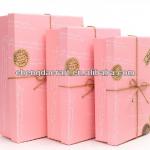 2014 free shipping chengda craft recycled decorative custom perfume paper box perfume paper box