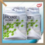2014 new arrival clear plastic small double zipper eight-side sealed pouch /bag packaging manufacturer plastic bag for clothes