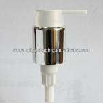 24/410 long nozzle lotion pump/hand &amp; body wash pump with clip and aluminum collar SL24E-15