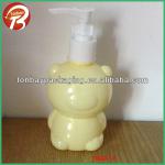 250ml PET plastic cartoon shape shampoo pump bottle TBSGP-13 TBSGP-13