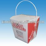 26oz square food pail with handle XDF05
