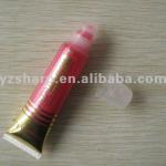 5-20ml lipstick tube with round shape cap with golden hot stamping SHARPTU026