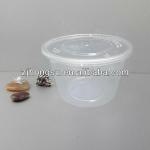 500ml non-pollution Disposable plastic food packaging container &amp; lid HD-391