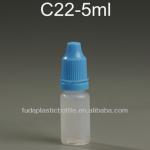 5ml LDPE e-liquid/e-juice bottle made in china free samples C22-5ml