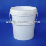 7.5L plastic pail with lid for milk powder 7.5L