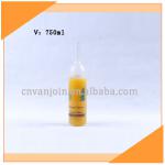 750ml Frosted Empty Vodka Glass Bottle VJ-ZF421