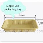 8 inch disposable bagasse tray QW-T-03