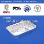 900ml food packaging aluminium foil containers RE900