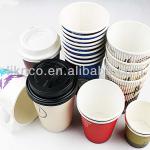 airline paper cup single wall,double wall,with handle