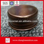 Aluminum bottle cap CF-213  dia28*13mm