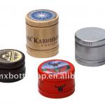 aluminum end cap/aluminum bottle cap seal