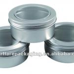 aluminum jar with window JR-series