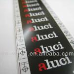 Aluminum Metal printing nameplate aluminium print on customer's request