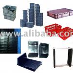 Antistatic esd tote box crate bins crates boxs