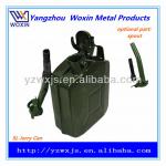 Army Green 5 liter METAl JERRY CAN WX-N03