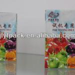 aseptic brick paper material for liquid milk 250ml B