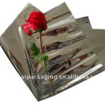 Attractive silver sleeve/foil sleeve/foil flower sleeve Customer&#39;s mode