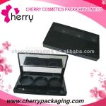 black plastic makeup palette 26mm,compact eyeshadow case CEC-032A