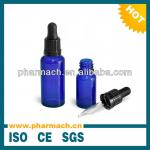 Blue cobalt essence oil dropper glass bottle 5-100ML