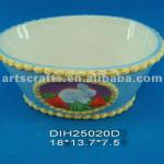 Ceramic Easter cookie box DIH25020D
